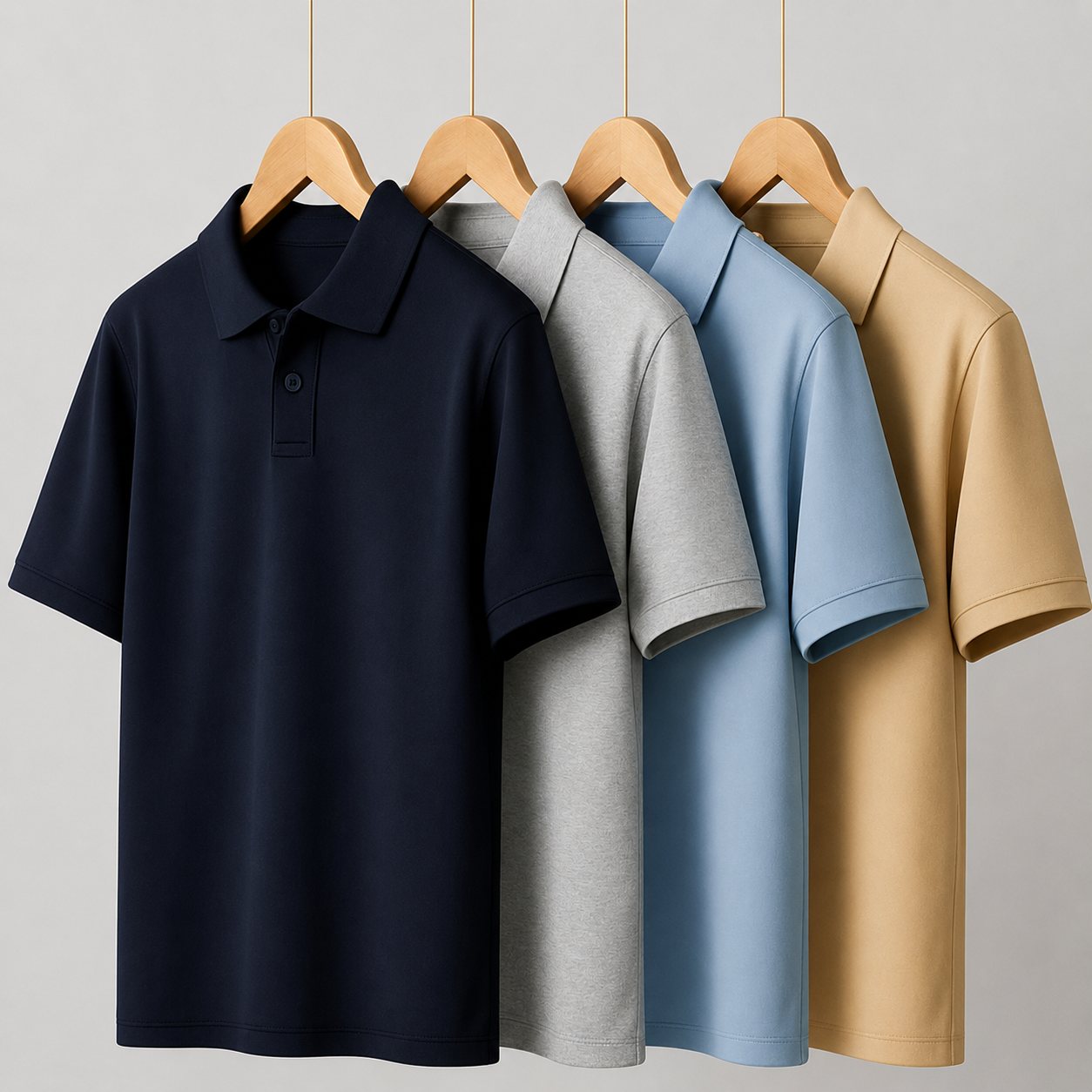Premium Cotton Polo Shirt Collection
